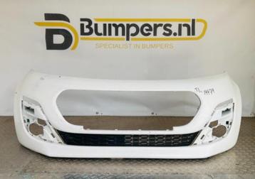 Bumper Peugeot 107 Facelift 11-14 Voorbumper 2-J1-14479z beschikbaar voor biedingen