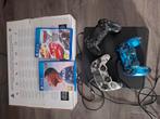 Playstation 4, Spelcomputers en Games, Ophalen, Met games, Zwart, Zo goed als nieuw