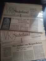 Vrij Nederland, Verzamelen, Militaria | Tweede Wereldoorlog, Ophalen of Verzenden