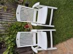 2 verstelbare tuinstoelen, Ophalen, Gebruikt