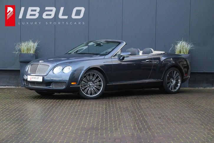Bentley Continental GTC 6.0 W12 | 20" Speed | Diamond Stitch, Auto's, Bentley, Bedrijf, Te koop, Continental GTC, 4x4, Airconditioning