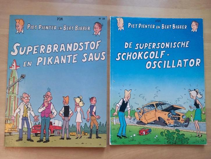 Piet Pienter en Bert Bibber, Boeken, Stripboeken, Gelezen, Meerdere stripboeken, Ophalen of Verzenden
