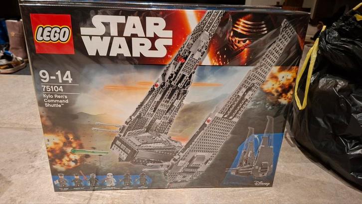 Lego Star Wars 75104 Kylo Ren's Command Shuttle - Nieuw!, Kinderen en Baby's, Speelgoed | Duplo en Lego, Nieuw, Lego, Complete set