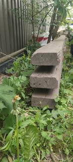 hardhouten balken, Doe-het-zelf en Verbouw, Hout en Planken, Ophalen, Gebruikt