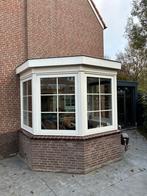 Tk dubbelglas 5 stuks 990x143,7 cm met roeden ral 9001, Doe-het-zelf en Verbouw, Ophalen, Zo goed als nieuw, Gevelraam of Ruit