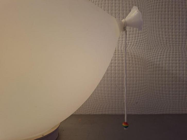 Vintage ballonlamp Yves Christin voor Bilumen Italy., Huis en Inrichting, Lampen | Losse lampen, Zo goed als nieuw, Led-lamp, E27 (groot)