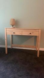 Side table, tafel/buro met lades 100x50x78cm, Huis en Inrichting, Tafels | Sidetables, Ophalen, 100 tot 150 cm, Zo goed als nieuw