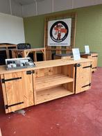 Douglas houten buitenkeuken op wieltjes, Tuin en Terras, Ophalen of Verzenden, Nieuw, Houtskool, Vrijstaand