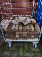 145 stuks waaltjes afmeting 6x20 en 6 cm dik. (1,75 m2), Ophalen, Gebruikt, ., Klinkers