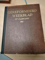 Gereformeerd weekblad, 63 jaargang, 1962, Boeken, Tijdschriften en Kranten, Ophalen of Verzenden, Gelezen, Overige typen