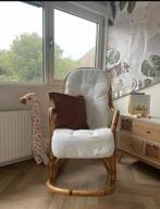 Rotan Schommelstoel met Kussen - Comfortabel!, Huis en Inrichting, Ophalen, Gebruikt, Eenpersoons, Minder dan 150 cm