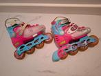 Verstelbare meisjes skeelers met LED, Sport en Fitness, Skeelers, Kinderen, Inline skates 4 wielen, Ophalen, Overige merken