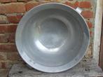 Brocante aluminium schaal, Ophalen of Verzenden