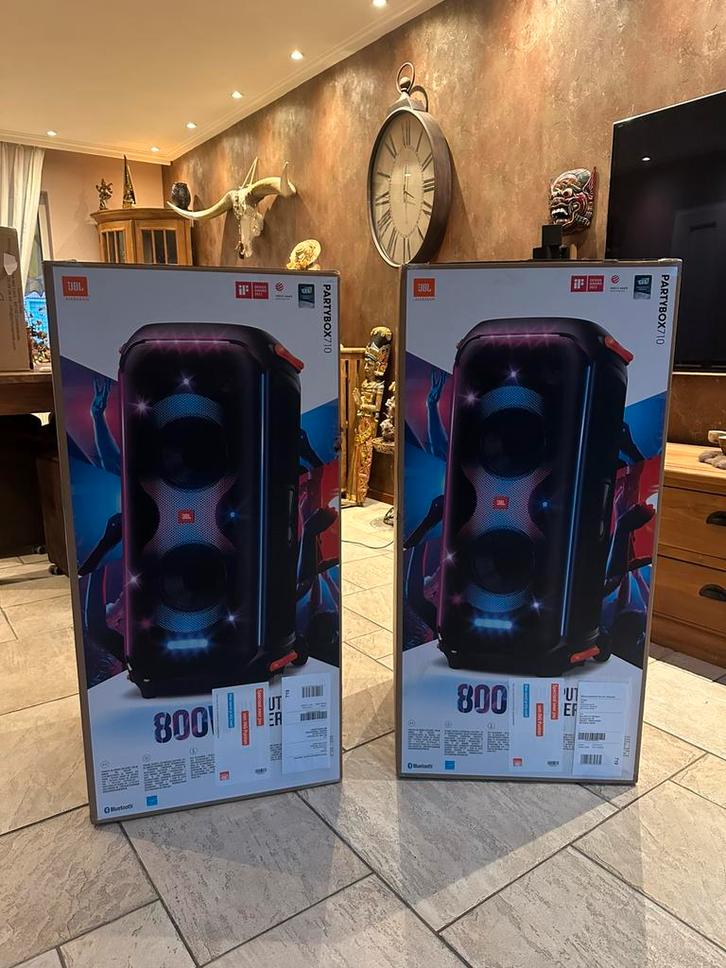 JBL Partybox 710 - Nieuw in doos, Audio, Tv en Foto, Luidsprekers, Zo goed als nieuw, 120 watt of meer, JBL, Ophalen of Verzenden