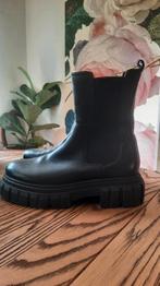 Nette chelsea boots maat 39 Harper Leer, Ophalen of Verzenden, Zo goed als nieuw, Zwart