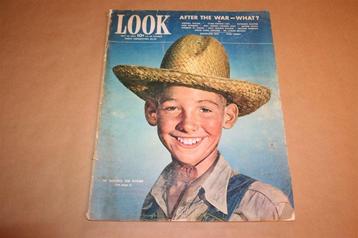 Zeldzaam vintage magazine - Look [VS] - Oorlogsnr. 1943 !! beschikbaar voor biedingen