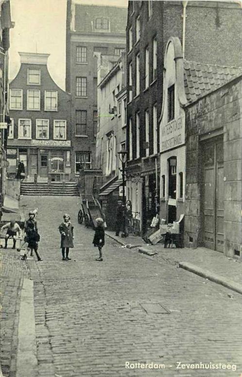 (380-969-017) Rotterdam Zevenhuissteeg, Verzamelen, Ansichtkaarten | Nederland, Zuid-Holland, Verzenden