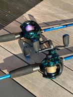 [ACTIE] Complete Baitcaster Hengelset(Incl Lijn & Onderlijn), Watersport en Boten, Hengelsport | Roofvissen, Ophalen of Verzenden