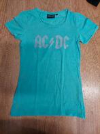 T-shirt AC/DC xs, Blauw, Ophalen of Verzenden, Korte mouw, Maat 34 (XS) of kleiner