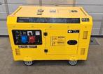 Valkenpower DG11000SE3 Diesel Aggregaat - Generator - 10 KVA, Doe-het-zelf en Verbouw, Aggregaten, Dieselolie, Geluidgedempt, Ophalen of Verzenden