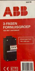 Abb 3F fornuisgroep meterkast verdeelkast  groepenkast, Hobby en Vrije tijd, Elektronica-componenten, Ophalen of Verzenden, Nieuw