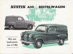 Austin A30 bestelwagenfolder uit 1954, Verzenden, Gelezen, Overige merken