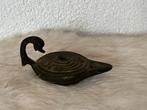 Antieke Bronzen Olielamp, Antiek en Kunst, Ophalen