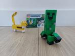 Minecraft Bigfig Creeper en Ocelot, Ophalen of Verzenden, Gebruikt, Complete set, Lego