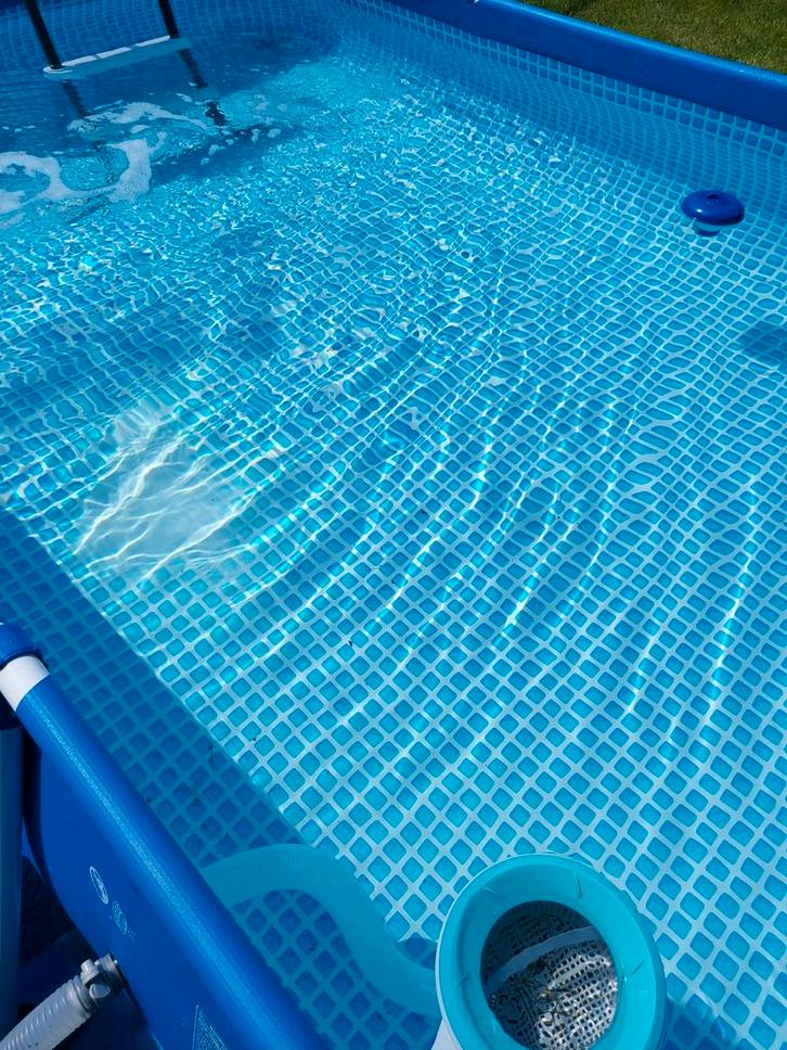 Intex Zwembad Rechthoekig 2,00x3,00m + Accessoires, Tuin en Terras, Zwembaden, Gebruikt, Opzetzwembad, Minder dan 80 cm, 200 tot 400 cm
