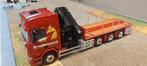 Scania 8x4  bakwagen met autolaadkraan wsi, Ophalen of Verzenden, Zo goed als nieuw, Bus of Vrachtwagen, Wsi