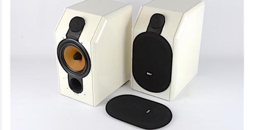 Bowers & Wilkins CDM1SE Luidsprekers | B&W CDM1SE Speakers, Audio, Tv en Foto, Luidsprekers, Gebruikt, Front, Rear of Stereo speakers