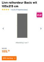 Rolhordeur nieuw, verkeerd besteld., Doe-het-zelf en Verbouw, Deuren en Horren, Hordeur, Nieuw, Schuifdeur, 200 tot 215 cm