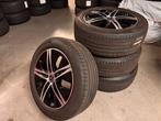 Mercedes velgen met band set van 4 R17 225/50 Zomer Continen, Ophalen, Gebruikt, Banden en Velgen, 17 inch