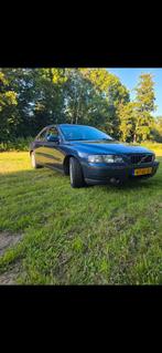 Volvo S60 2.4 140PK 2001 Blauw, Voorwielaandrijving, Zwart, Blauw, Origineel Nederlands