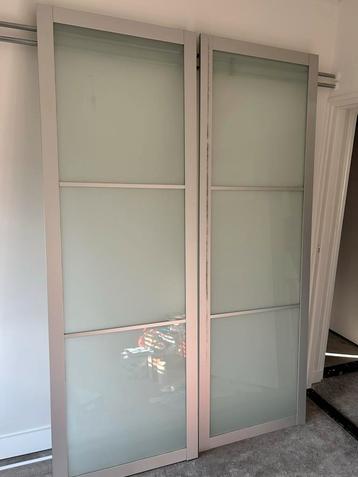 IKEA Pax Schuifdeuren (77x231cm) incl. Rails beschikbaar voor biedingen