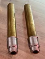 Alles moet weg: Kaarsenhulsen Mason Candle holder, Gebruikt, Ophalen of Verzenden, Metaal, Kaars