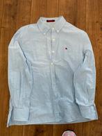 Burberry Polo Blouse - Maat L, Kleding | Heren, Ophalen of Verzenden, Zo goed als nieuw, Blauw, Halswijdte 41/42 (L)