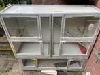 Kooi , buiten volière, Dieren en Toebehoren, Vogels | Hokken en Kooien, Ophalen, Gebruikt, Aluminium, Volière