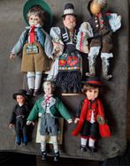 Vintage poppen in klederdracht - Set van 7, Ophalen of Verzenden