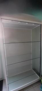 vitrinekast, Huis en Inrichting, Ophalen, Gebruikt, 100 tot 150 cm, 200 cm of meer