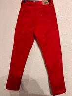Levi’s 501 Rood – Made in USA – Vintage zeldzaam, Verzenden, Zo goed als nieuw, Overige kleuren, W30 - W32 (confectie 38/40)