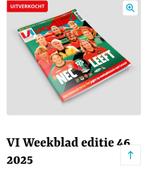 VI Weekblad 46 - NEC 125 jaar, Boeken, Tijdschriften en Kranten, Ophalen of Verzenden, Gelezen, Sport en Vrije tijd