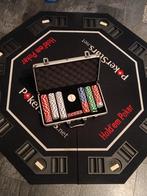Pokertafel met pokerfiches set, Ophalen