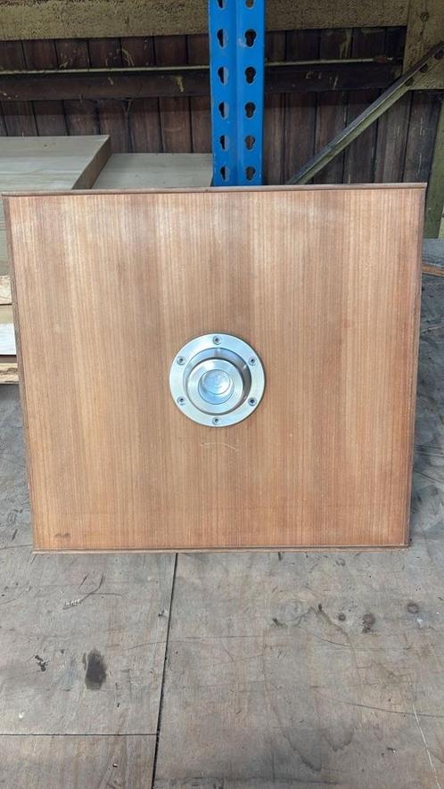Teak tafel inclusief poot en voetplaat boot - Boottafel, Huis en Inrichting, Tafels | Eettafels, Nieuw, 50 tot 100 cm, 50 tot 100 cm