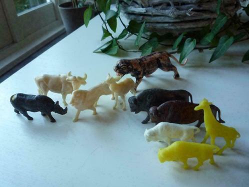 Afrikaanse Speeldieren Afrika Savanne Big Five o.a. leeuw, Kinderen en Baby's, Speelgoed | Overig, Zo goed als nieuw, Jongen of Meisje