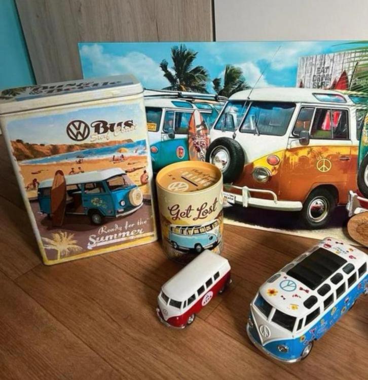 VW Bus Collectie - Spaarpotten & Meer!, Verzamelen, Spaarpotten, Zo goed als nieuw, Vervoermiddel, Metaal of Blik, Ophalen of Verzenden