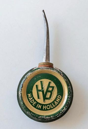 Oud Blikken HVB Reclame Oliespuithe Olie Spuitje beschikbaar voor biedingen