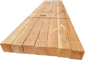 7 Douglas palen / balken  Geschaafd  14.5x14.5 cm - nr: TB37 beschikbaar voor biedingen