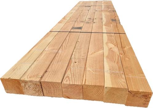 7 Douglas palen / balken  Geschaafd  14.5x14.5 cm - nr: TB37, Tuin en Terras, Palen, Balken en Planken, Nieuw, Balken, 250 cm of meer