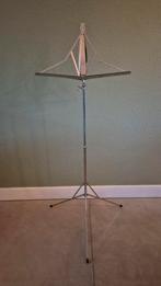 Muziekstandaard - Verstelbaar en stevig, Ophalen, Gebruikt, Muziekstandaard, Klarinet